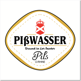 Pisswasser Beer - Brewed in Los Santos Posters and Art